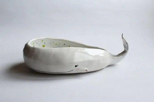 可愛的動物手工陶瓷