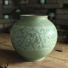 龍泉青瓷 現代客廳的藝術點綴與文化傳承