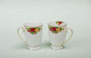 花開富貴情侶杯 外貿原單陶瓷，品質與美感的完美結合