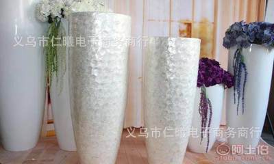 廠家直銷 酒店大型落地式陶瓷花瓶，典雅家居裝飾與工藝禮品之選